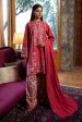 Fall Winter 24 - 3 Piece - Embroidered Light Khaddar Suit PEDY24DFV821 Online