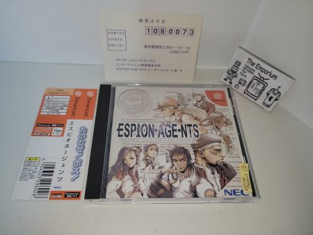 Espion-Age-Nts - Sega dc Dreamcast For Sale