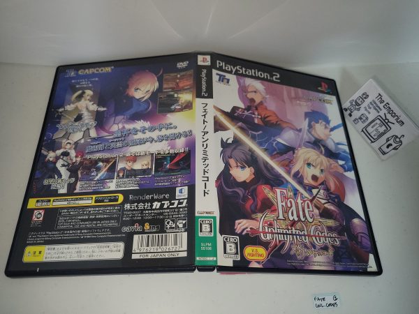 FATE   Unlimited codes - Sony playstation 2 Discount