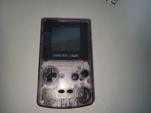 Game Boy Color (Clear Purple) - Nintendo GB GameBoy Discount