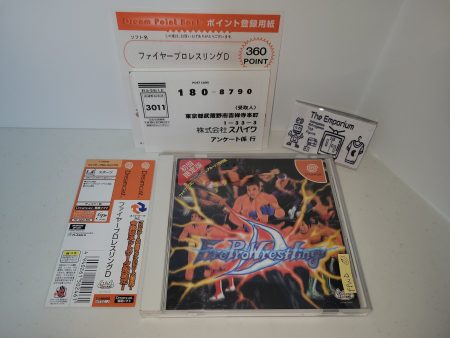 Fire Pro Wrestling D - Sega dc Dreamcast Online Sale