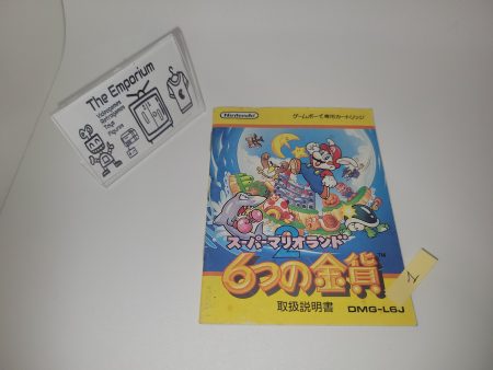 Super Mario Land 2 GB MANUAL ONLY - Nintendo GB GameBoy For Discount