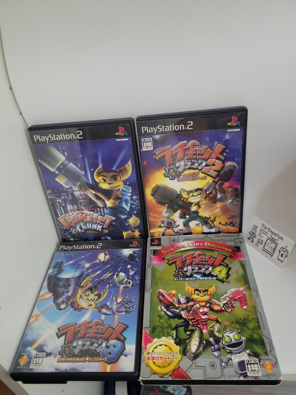 Ratchet & Clank 1 2 3 4 set - Sony playstation 2 For Cheap