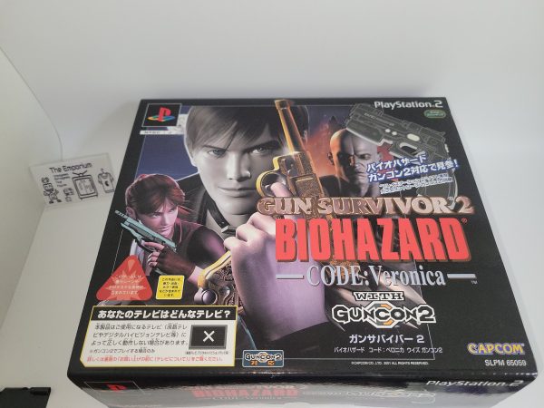 Gun Survivor 2: BioHazard Code: Veronica (w  GunCon2) - Sony playstation 2 on Sale