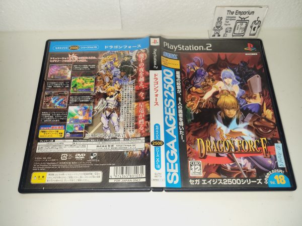 Sega AGES 2500 Series Vol. 18 Dragon Force - Sony playstation 2 Fashion