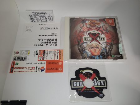 Guilty gear x first print with mini cd  - Sega dc Dreamcast Discount