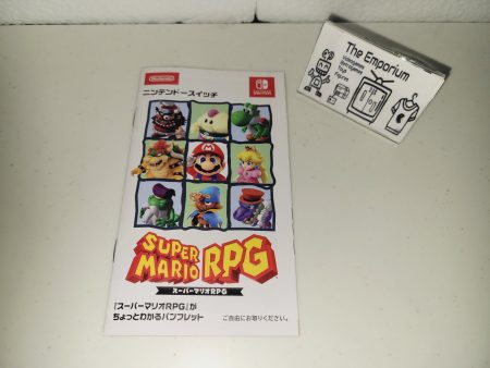 FREE Super Mario RPG mini Pamphlet WITH EVERY PURCHASE - book Fashion