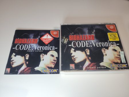 Biohazard CODE:Veronica - Sega dc Dreamcast Online Hot Sale