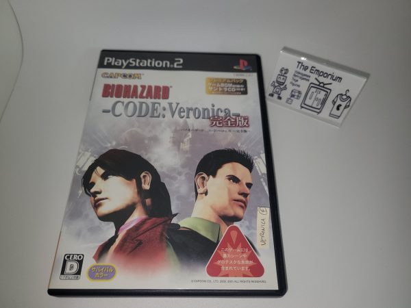 BioHazard Code: Veronica Complete - Sony playstation 2 Fashion