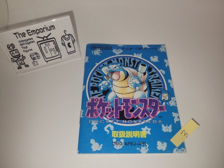 Pokemon Blue GB MANUAL ONLY - Nintendo GB GameBoy For Cheap