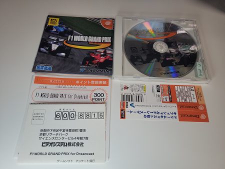 F1 World Grand Prix - Sega dc Dreamcast Fashion