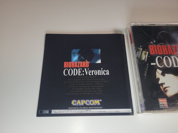 Biohazard CODE:Veronica - Sega dc Dreamcast Online Hot Sale