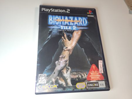 Biohazard Outbreak file 2 - Sony playstation 2 Hot on Sale